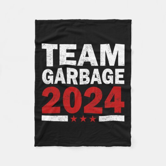 メガゲージ誇りを持ったトランプサポーター2 フリースブランケット (正面)