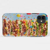 メガサイズバーガーデザインapple iphoneケース Case-Mate iPhoneケース (裏面(横))