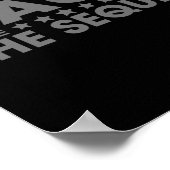 メガザシーケンシャルトランプ2024年優勝者2期目 ポスター (角)