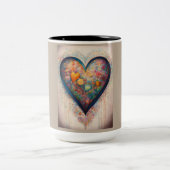 メガセールイベントホームデコア ツートーンマグカップ (中央)