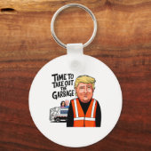 メガトランプガージトラックの時間がガージを取り出す キーホルダー (正面)