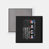 メガトランプ2024アメリカ国旗 マグネット (正面/裏面)