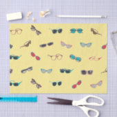 メガネとサングラスギフト 薄葉紙 (クラフト)