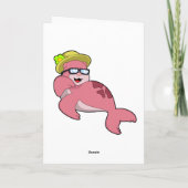 メガネのゴムアザラシ.PNG カード (裏面)