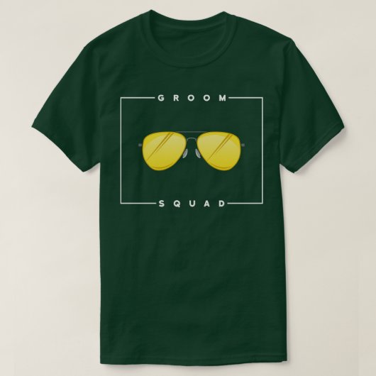 メガネのバチェラーパーティー Tシャツ (デザイン正面)