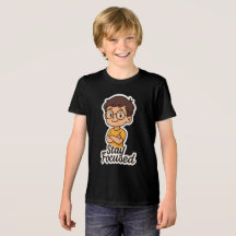 メガネの漫画キッズシール – "焦点を合わせたままにする