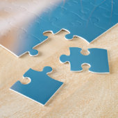 メガネをかけたジンジャー猫 ジグソーパズル (側面)