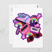 メガネオン80sデザイン ポストカード (正面/裏面)