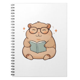 メガネカピバラのかわいいデザイン ノートブック