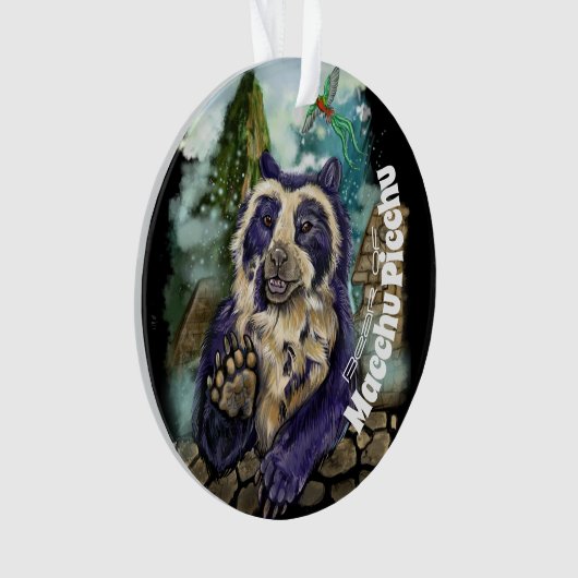 メガネクマ オーナメント (正面)