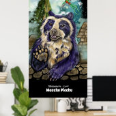 メガネクマ ポスター (ホームオフィス)