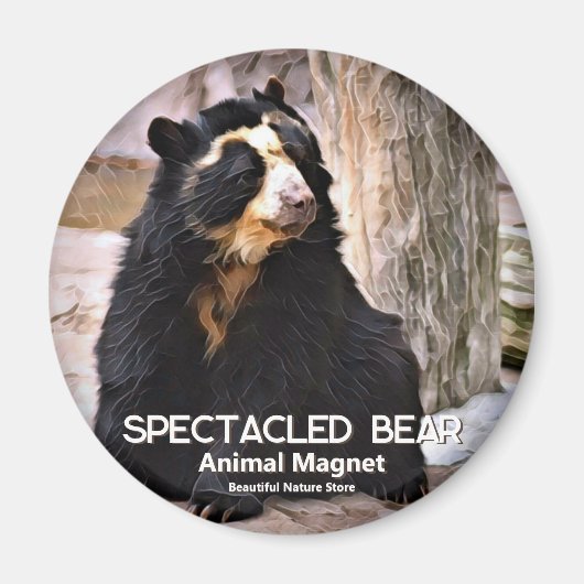 メガネクマ マグネット (正面)