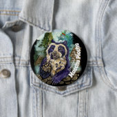 メガネクマ 缶バッジ (インサイチュ)