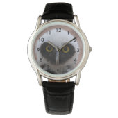 メガネフクロウ 腕時計 (正面)