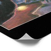 メガネフルーツこうもりアットデュスク ポスター (角)