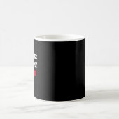 メガネ屋さんに本気出されたくない コーヒーマグカップ (中央)
