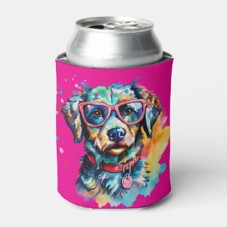 メガネ犬 缶クーラー