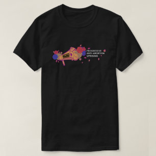 メガフォンロゴ（前の文字と後ろの文字を含む） Tシャツ