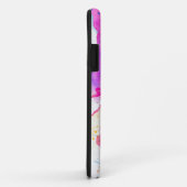 メガフロラの水色スプラッシュ Case-Mate iPhoneケース (裏面/右)