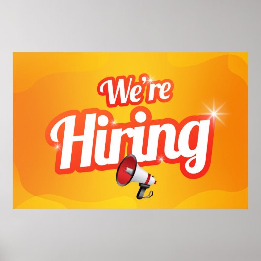 メガホンのポスターを採用 ポスター (正面)