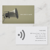 メガホンの名刺 名刺 (正面/裏面)