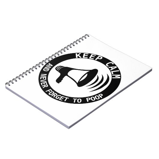 メガホン保は静かで決して忘れない ノートブック (左側)