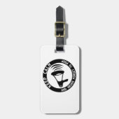 メガホン保は静かで決して忘れない ラゲッジタグ (正面縦)