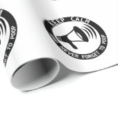 メガホン保は静かで決して忘れない ラッピングペーパー (ロールコーナー)