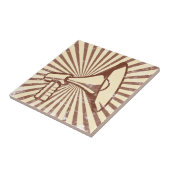 メガホン タイル (側面)