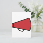 メガホン ポストカード (スタンド正面)