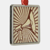 メガホン メタルオーナメント (右)