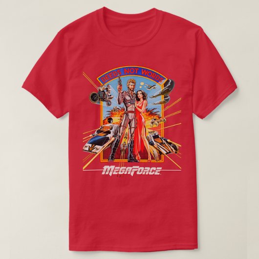 メガポスター Tシャツ (デザイン正面)