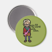 メガマグネット。 マグネット (正面/裏面)