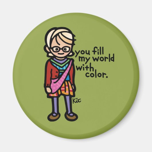 メガマグネット。 マグネット (正面)