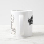 メガマグ ジャンボコーヒーマグカップ (裏面)