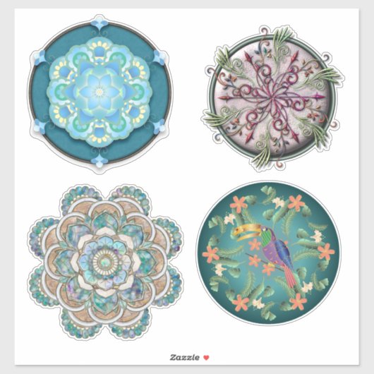 メガマンダラ シール (シート)