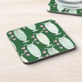 メガミントミルクシェイクパターン コースター (左側)