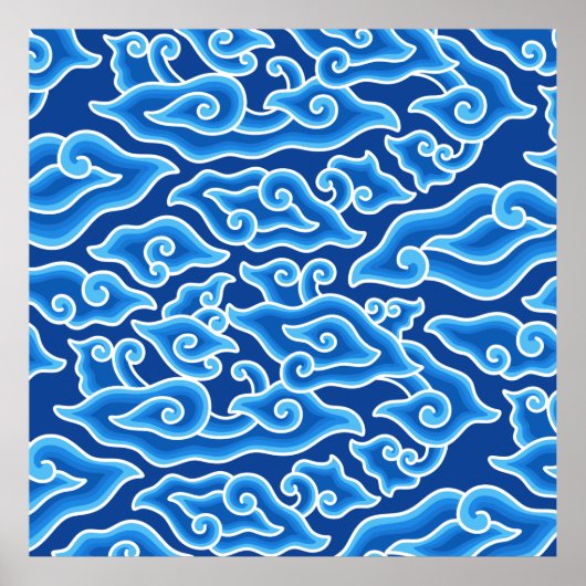 メガメンドンろうけつ染め模様メガメンドン ポスター (正面)