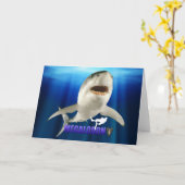 メガロドンカード カード (黄色い花)