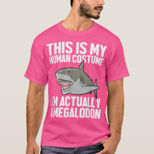 メガロドンシャークギフトメガラドンアライブIm本当にM Tシャツ