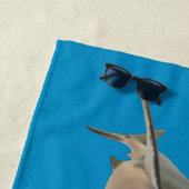 メガロドン ビーチタオル (インサイチュ)