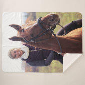 メガンホースブランケット大 シェルパブランケット (正面(横))