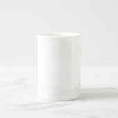 メガンマークル王室のズ結婚ドレスボーン中国マグ ボーンチャイナマグカップ (正面)