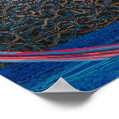 メガン・オナによる最適な流れの心構え ポスター (角)