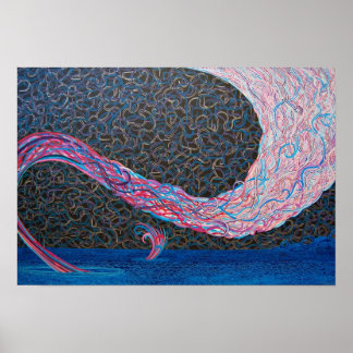 メガン・オナによる最適な流れの心構え ポスター