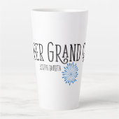 メガーグランドカフェラテカップ カフェラテマグ (正面)