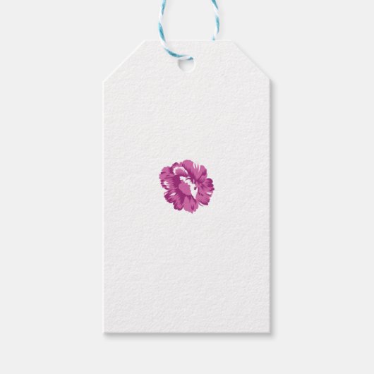 メガーリーゲ淡い色のンタ，健康王室の ギフトタグ (正面)