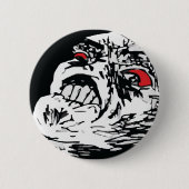 メガ激怒 缶バッジ (正面)