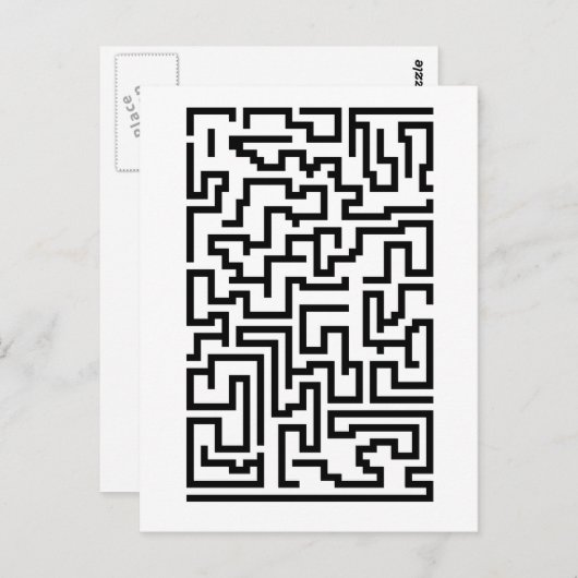メガ迷路 ポストカード (正面/裏面)