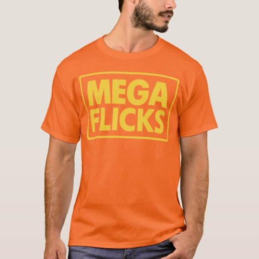 メガ・フリックス Tシャツ (正面)